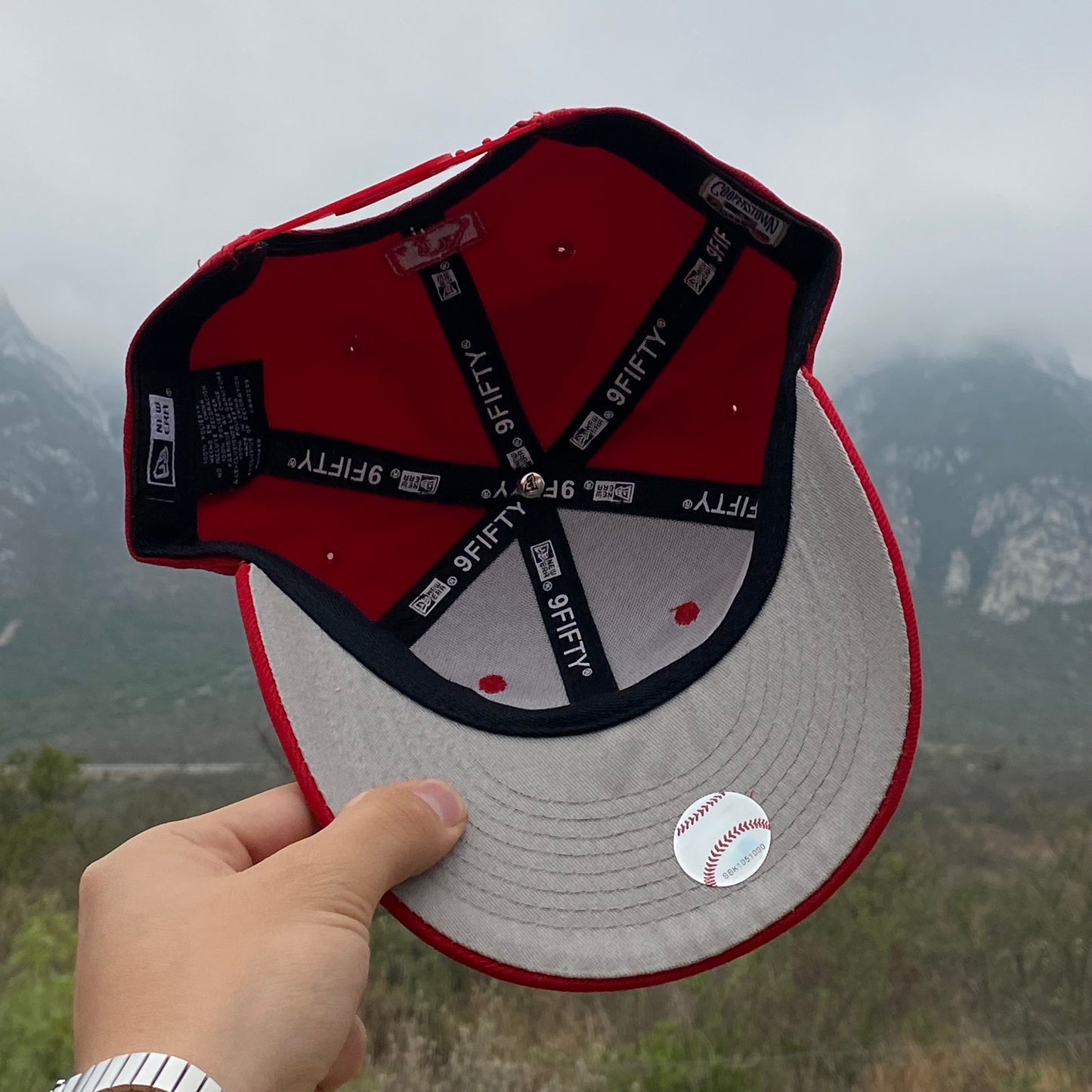 Gorra New York Red New Era Snapback