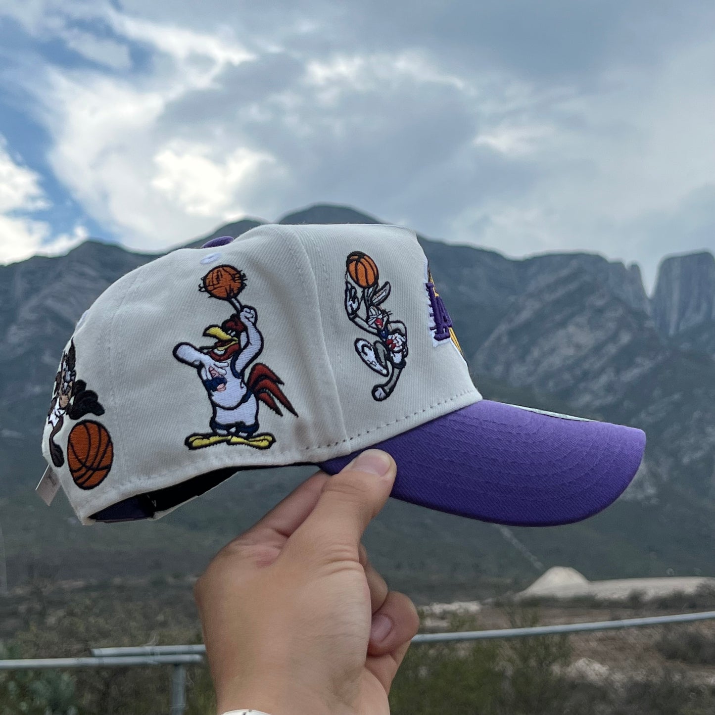 Gorra Lakers Space Jam New Era A-Frame SnapBack